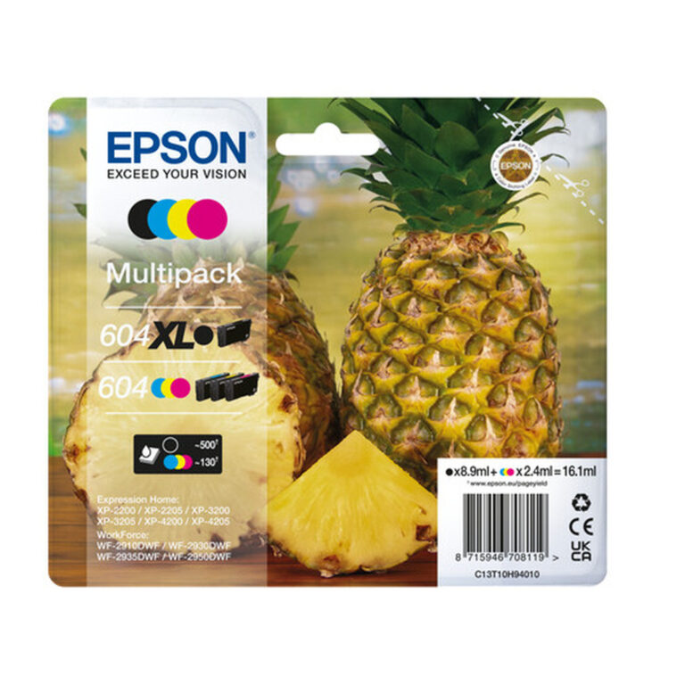 Epson Multipack 4-colours 604 XL Black/Std. CMY