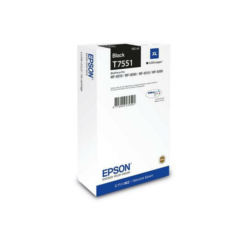 Epson WF-8xxx Series Ink Cartridge XL Black