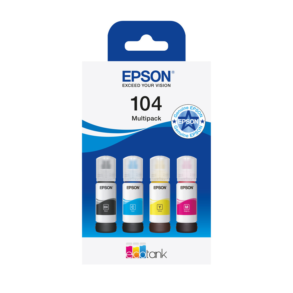 Epson 104 EcoTank 4-colour Multipack - Image 7