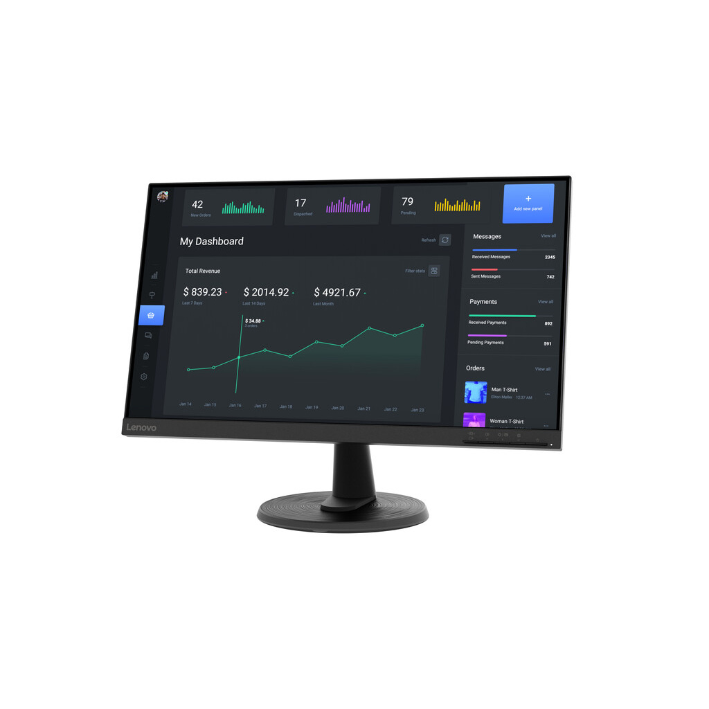Lenovo C24-40 Monitor - Image 3