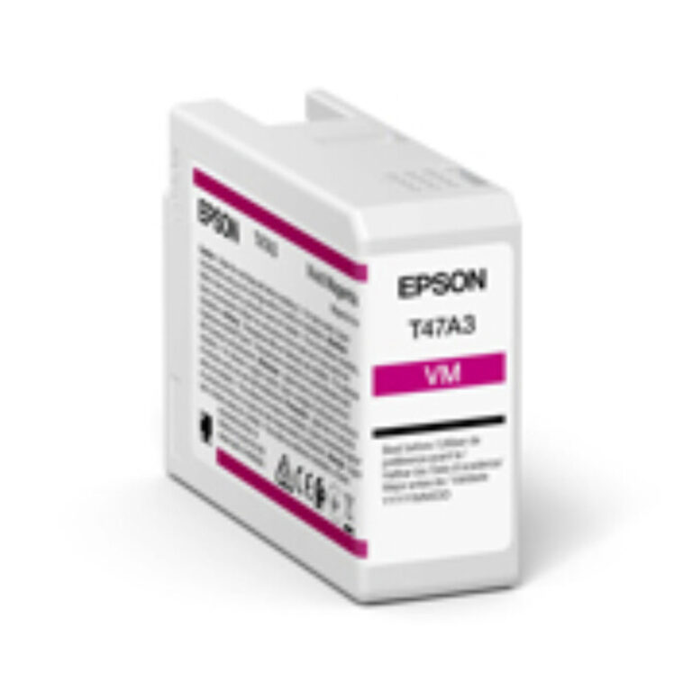 Epson Singlepack Vivid Magenta T47A3 UltraChrome Pro 10 ink 50ml