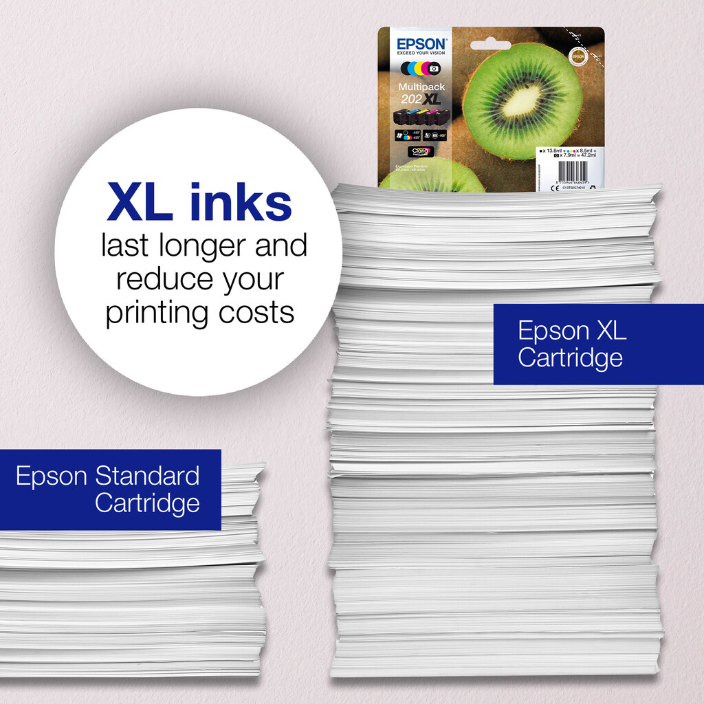 Epson Kiwi Singlepack Black 202 Claria Premium Ink - Image 4