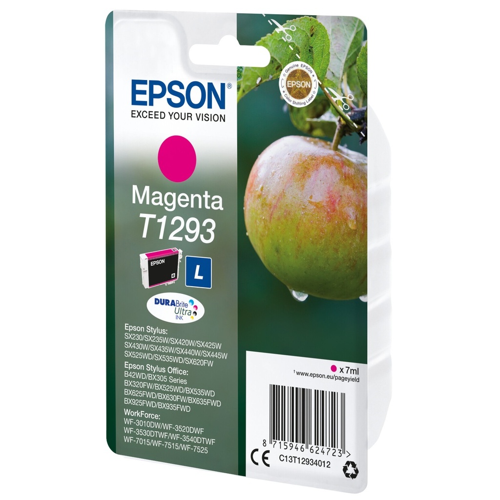 Epson Apple T1293 DURABrite Ultra Single Magenta Ink