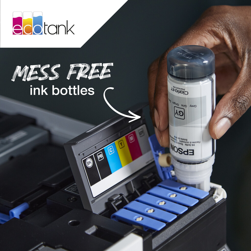 Epson 114 EcoTank Grey ink bottle - Image 6