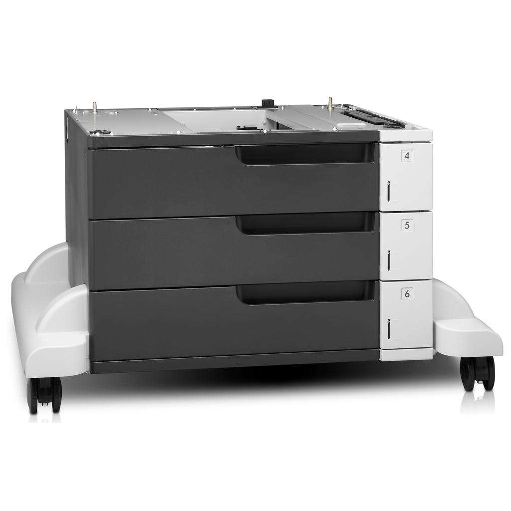 HP LaserJet 3x500-sheet Feeder and Stand - Image 3
