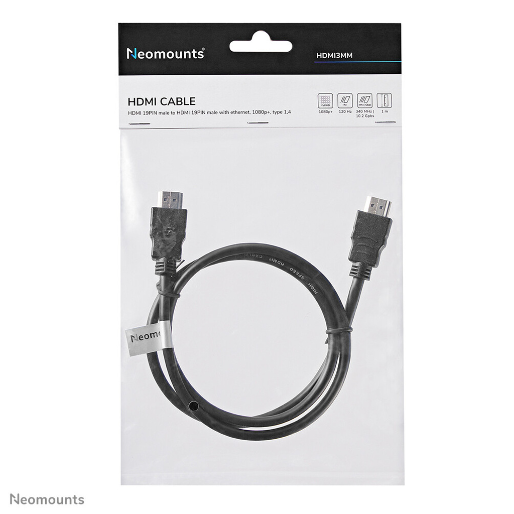 Neomounts HDMI3MM HDMI cable - 1 metres - Image 4