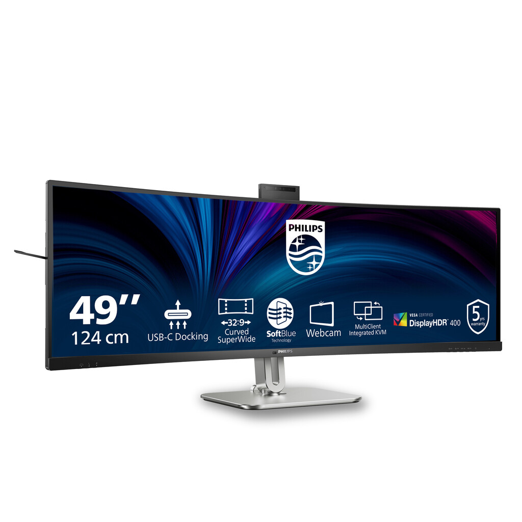 Philips 49B2U6900CH/00 computer monitor 124 cm (48.8") 5120 x 1440 pixels Dual QHD LCD Black - Image 6
