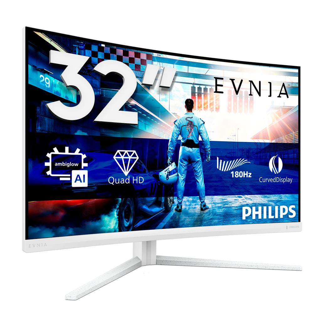 Philips Evnia 5000 32M2C5501/00 computer monitor 80 cm (31.5") 2560 x 1440 pixels Quad HD LCD White - Image 7