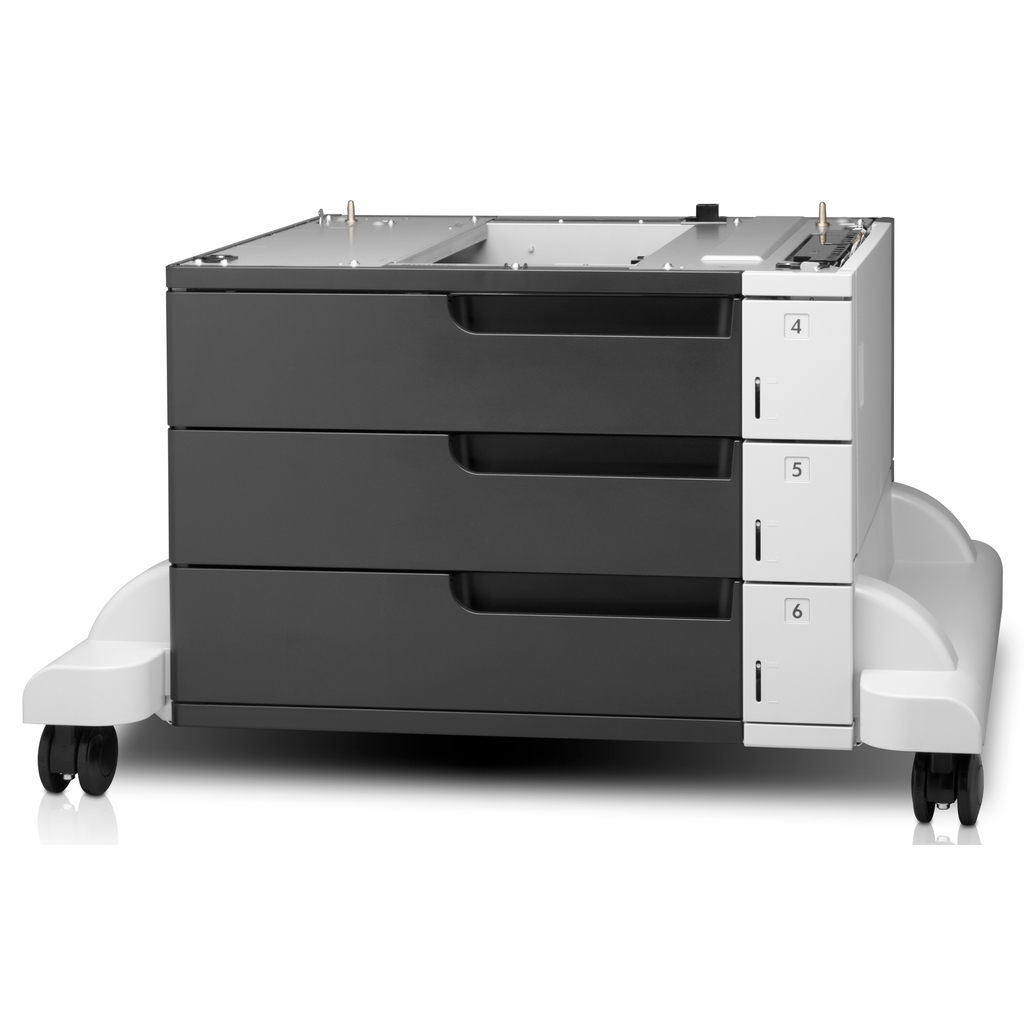 HP LaserJet 3x500-sheet Feeder and Stand - Image 2