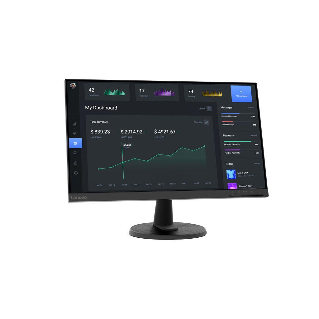 Lenovo C24-40 Monitor - Image 4
