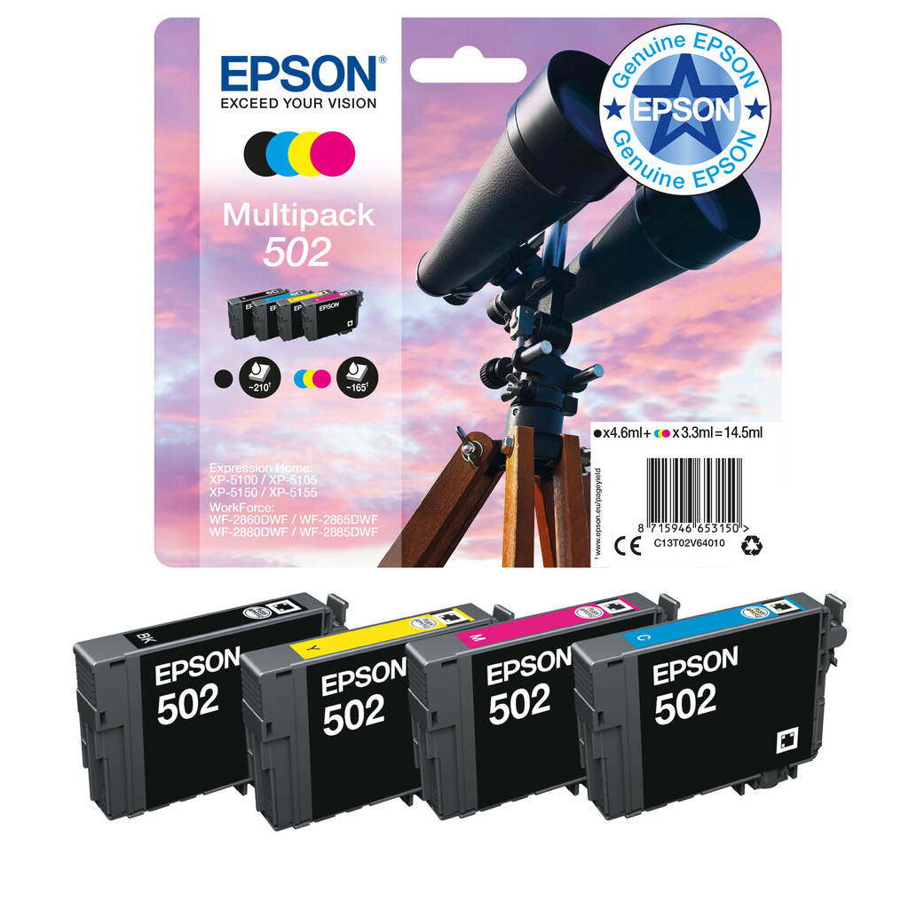Epson Singlepack Yellow 502 Ink - Image 11