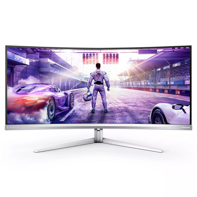 Philips 34M2C8600/00 computer monitor 86.4 cm (34") 3440 x 1440 pixels Wide Quad HD OLED White
