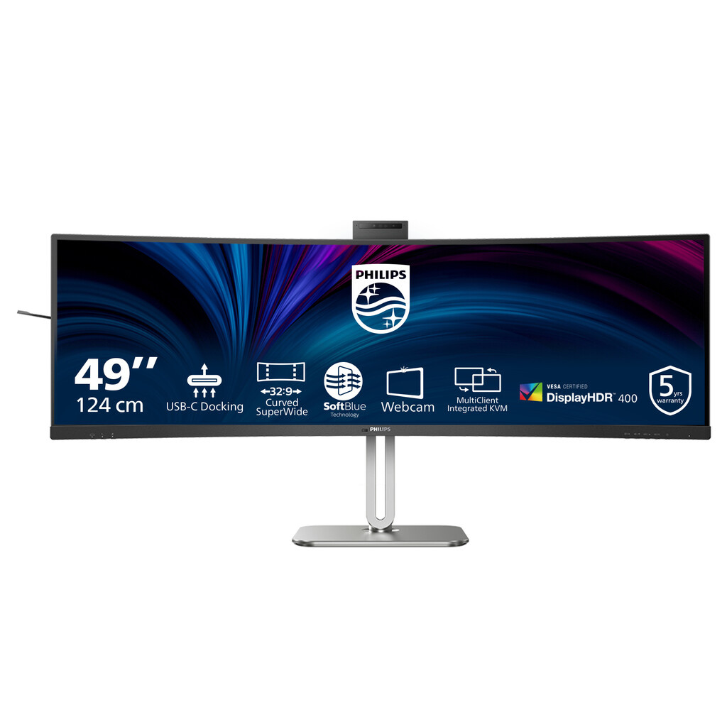 Philips 49B2U6900CH/00 computer monitor 124 cm (48.8") 5120 x 1440 pixels Dual QHD LCD Black - Image 2