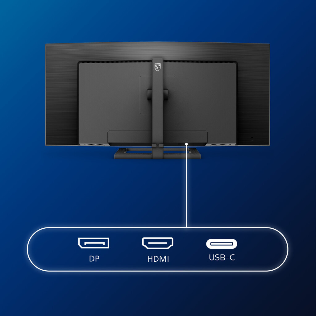 Philips E Line 346E2CUAE/00 computer monitor 86.4 cm (34") 3440 x 1440 pixels Wide Quad HD+ LCD Black - Image 5