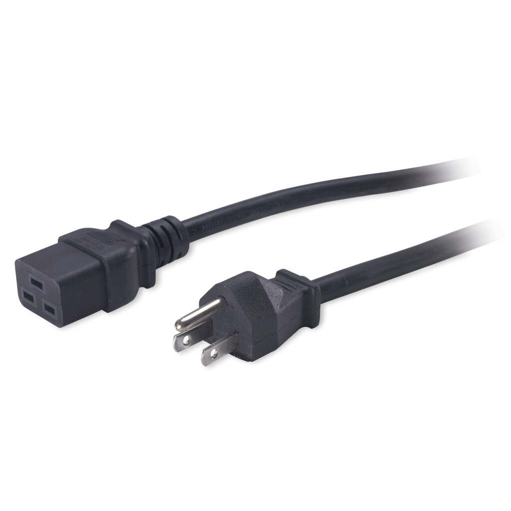APC Power Cord, C19 to 5-15P, 2.5m - Image 2