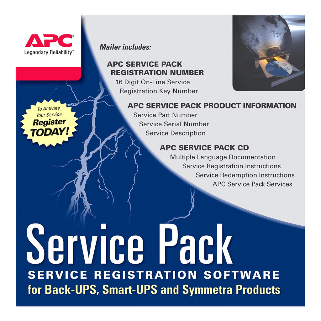 APC Warranty extension service pack, for new product purchase, 3yr, level 06 - Image 4