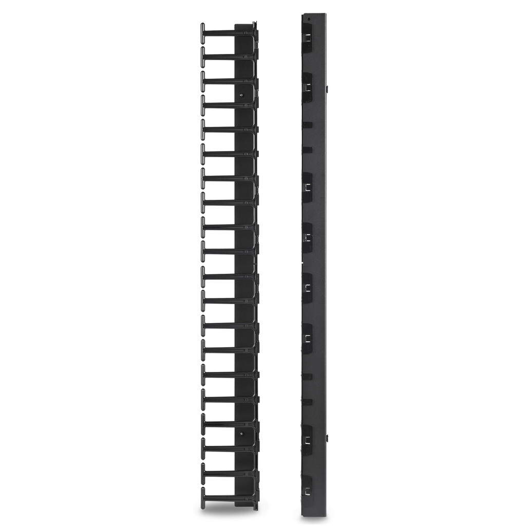 APC NetShelter Cable Management, Vertical Cable Manager, for NetShelter SX 600mm Wide 42U, Set of 2, 107 x 889 x 45 mm - Image 4