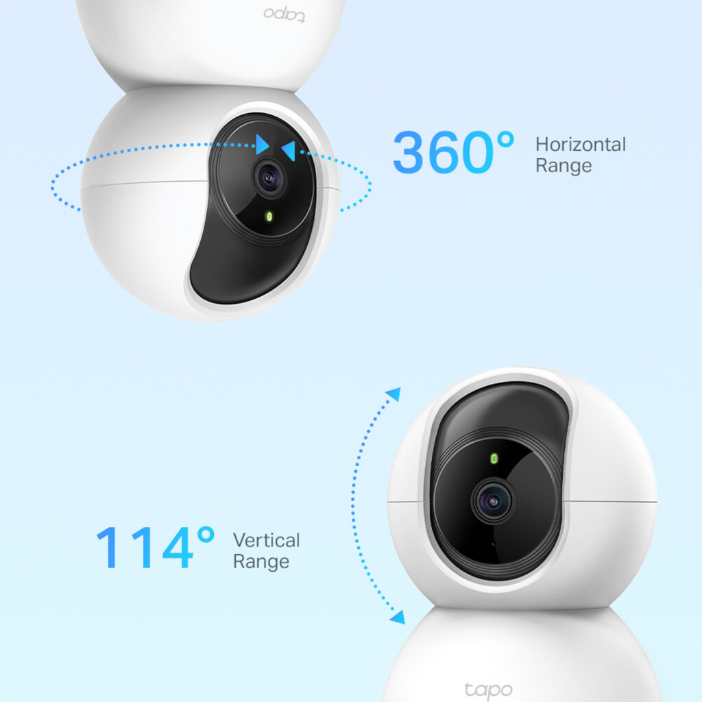 TP-Link Tapo Pan/Tilt Home Security Wi-Fi Camera - Image 2