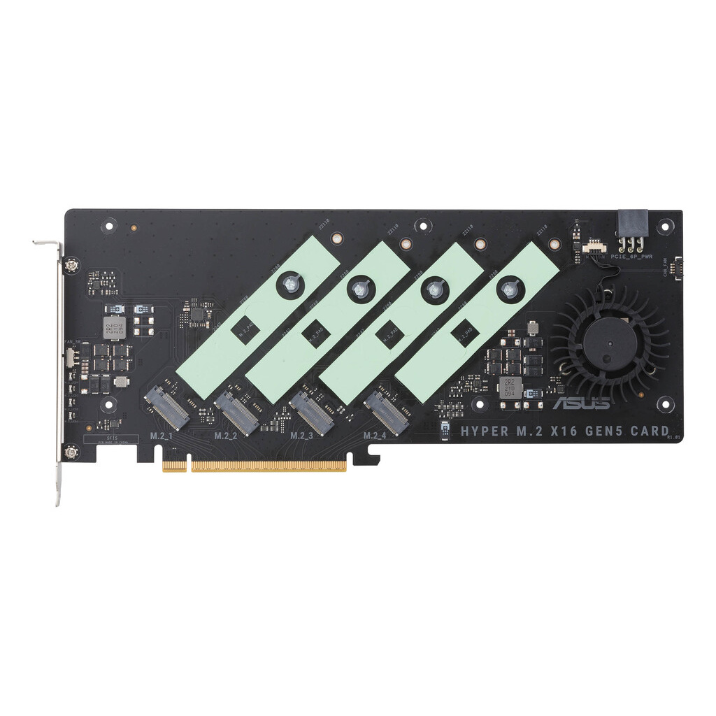 ASUS Hyper M.2 x16 Gen5 Card interface cards/adapter Internal - Image 7