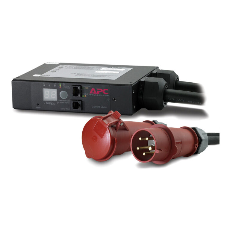 APC In-Line Current Meter, 32A, 230V, IEC309-32A 3-PH, 3P+N+G
