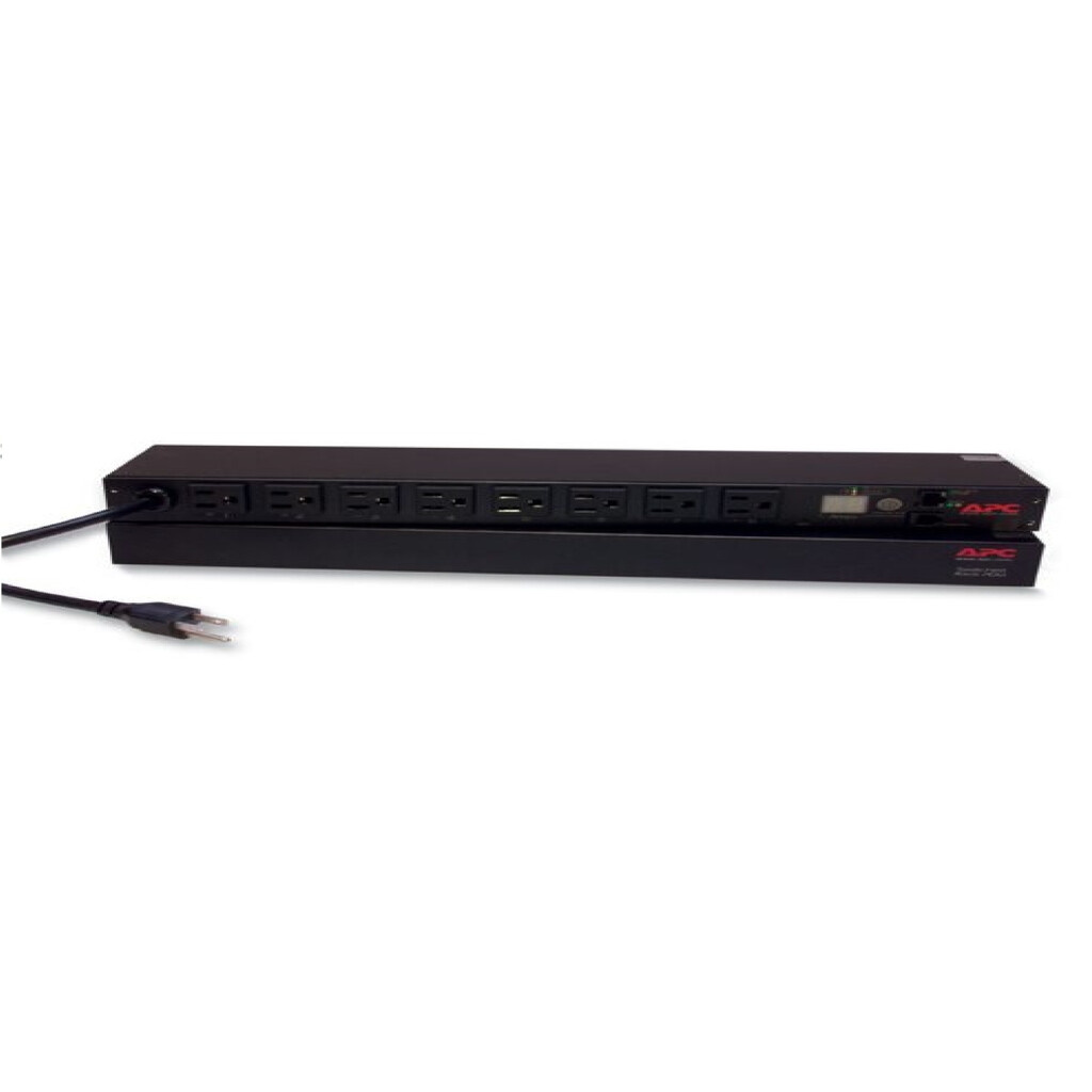 APC NetShelter Switched Rack PDU, 1U, 1.4kW, 120V, 15A, 8 NEMA 5-15R outlet - Image 2