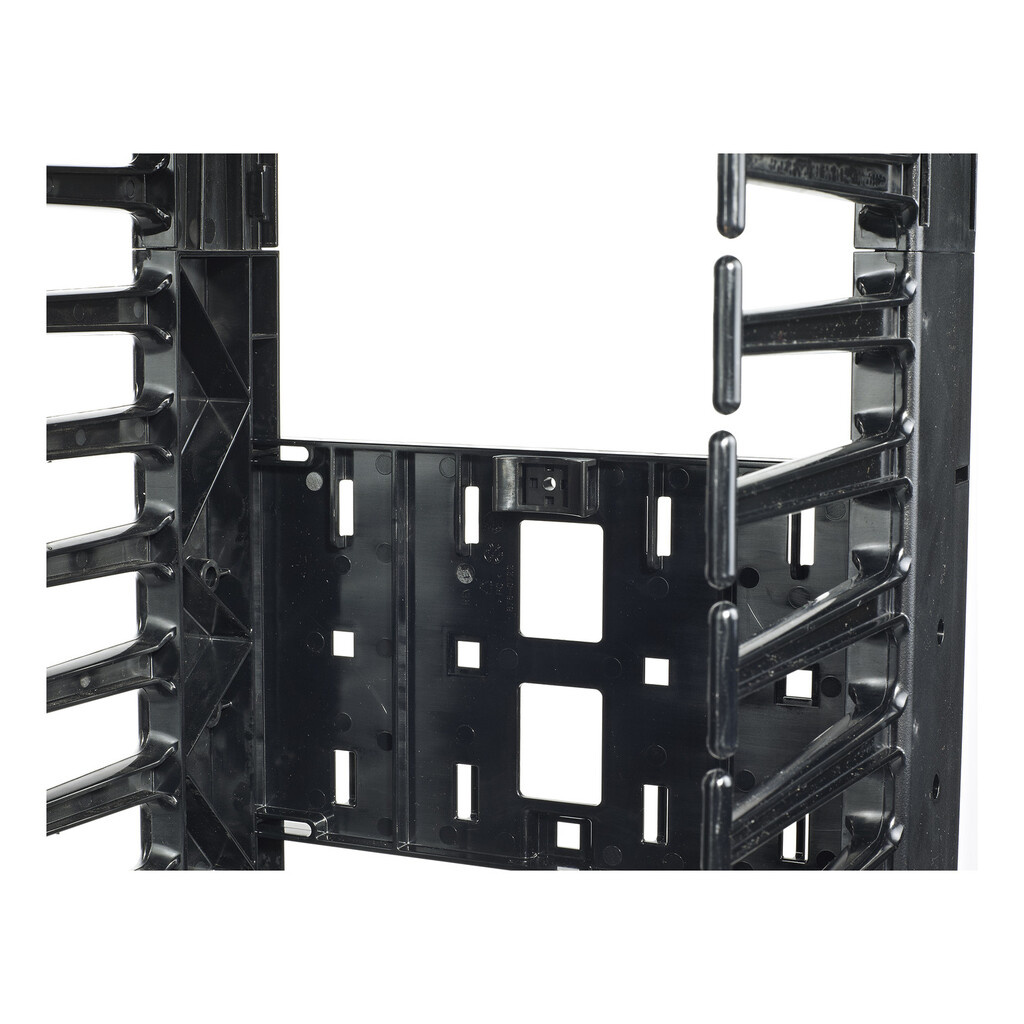 APC Valueline, Vertical Cable Manager for 2 & 4 Post Racks, 84"H X 12"W, Single-Sided with Door - Image 15