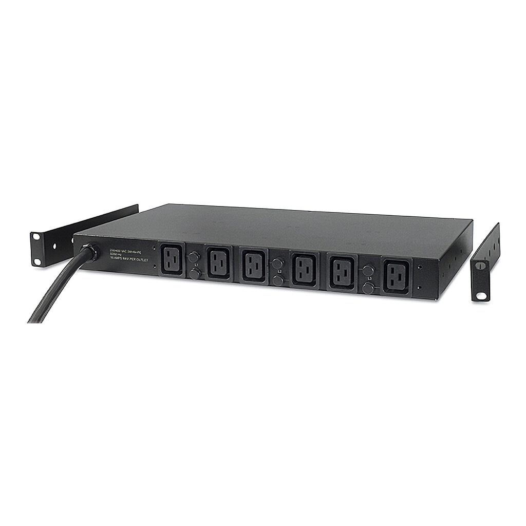 APC Rack PDU, Basic, 1U, 14.4kW, 208V, (6) C19 - Image 4