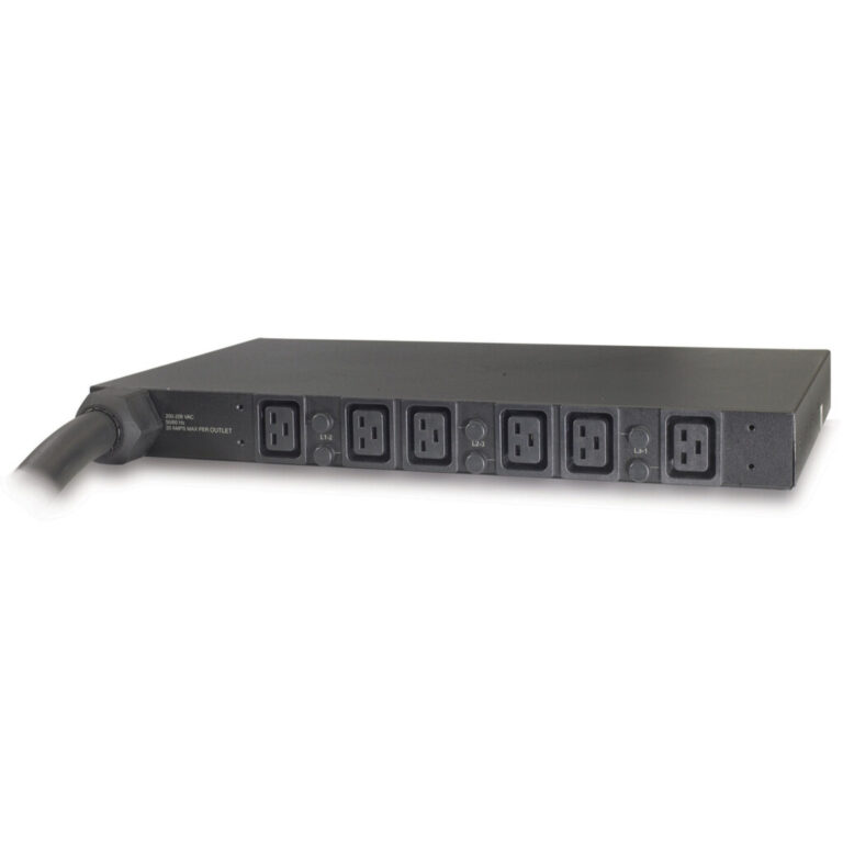 APC Rack PDU, Basic, 1U, 14.4kW, 208V, (6) C19