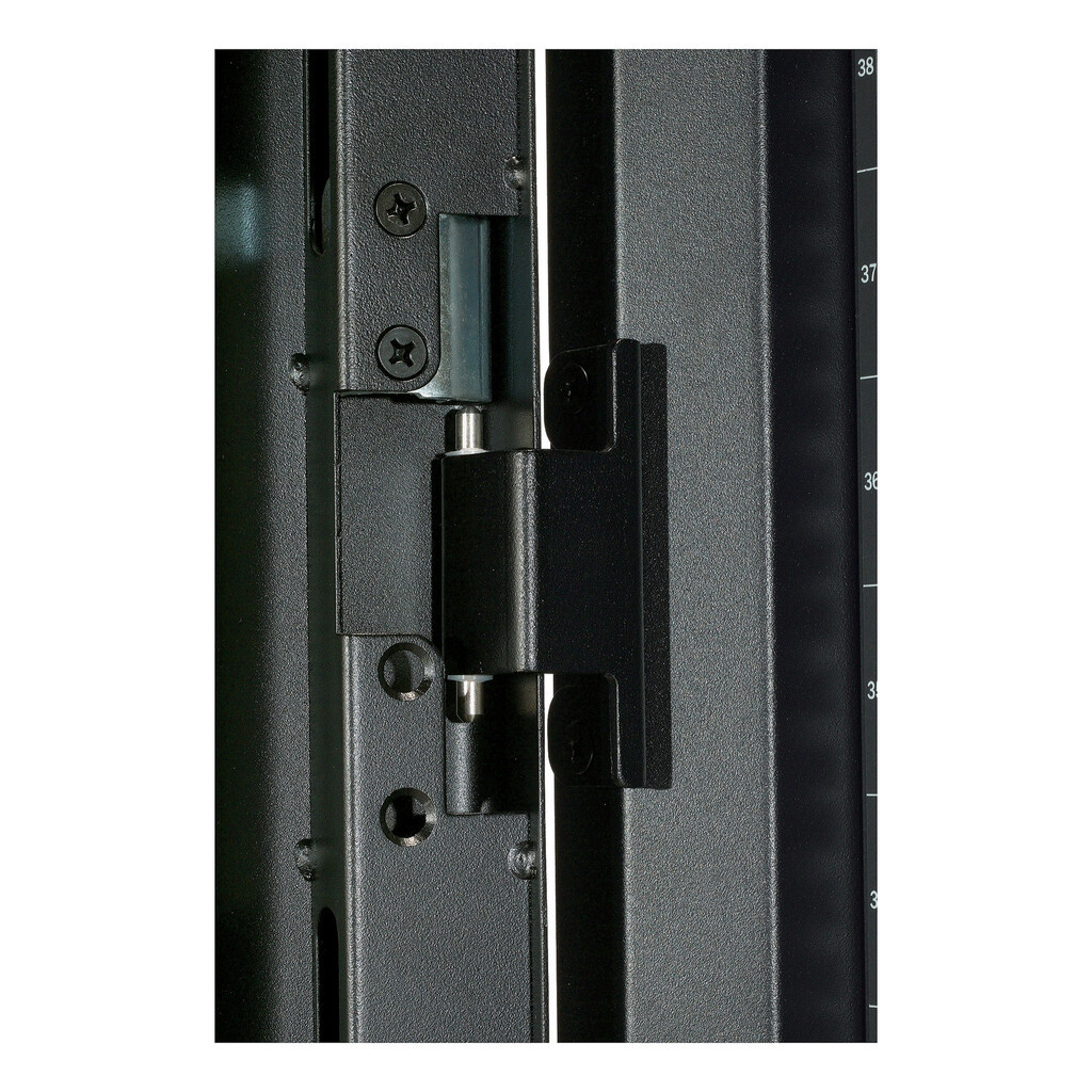 APC NetShelter AV, Server Rack Enclosure, 42U, 10-32 Threaded Rails, Black, 1991H x 600W x 825D mm - Image 6