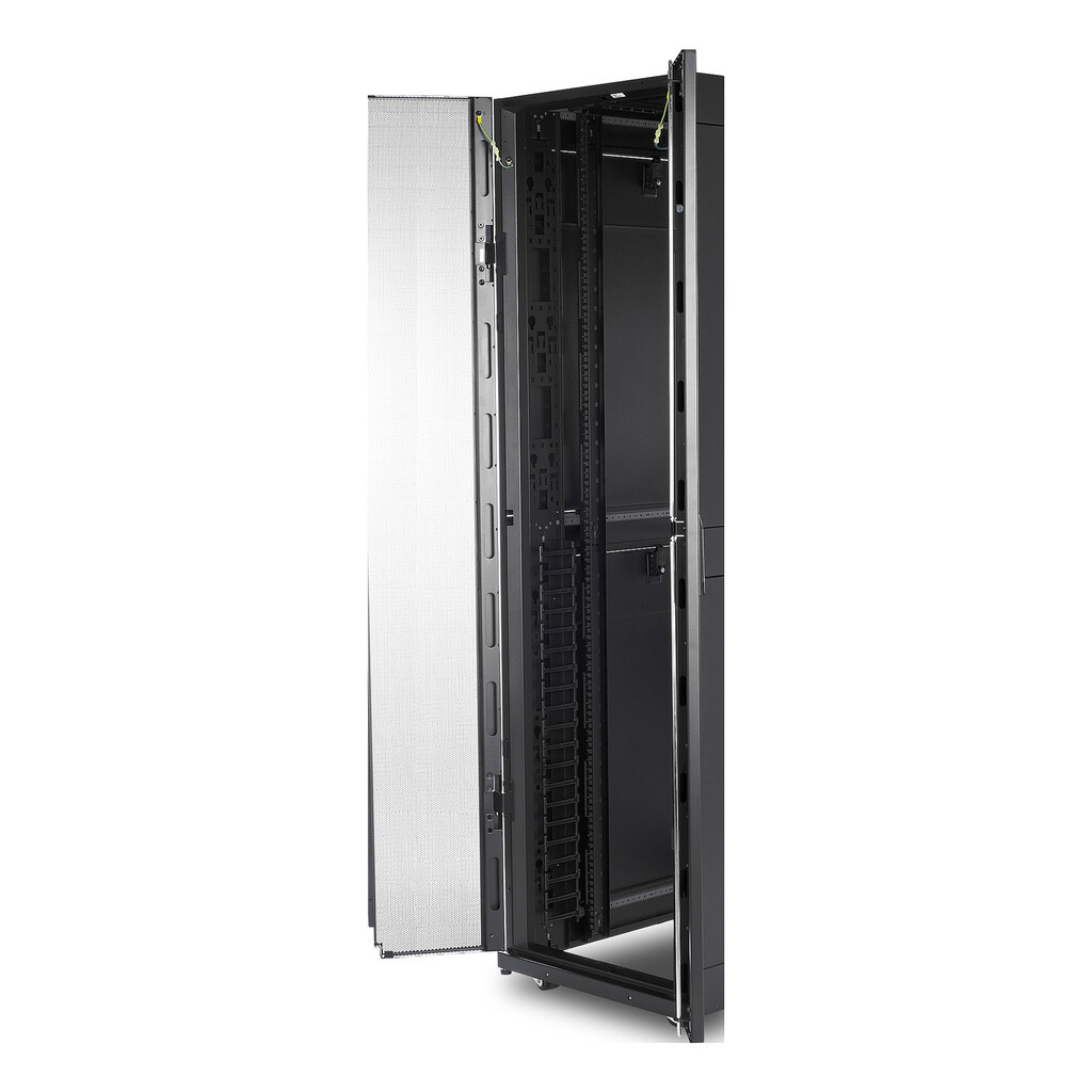 APC NetShelter Cable Management, Vertical Cable Manager, for NetShelter SX 600mm Wide 42U, Set of 2, 107 x 889 x 45 mm - Image 6