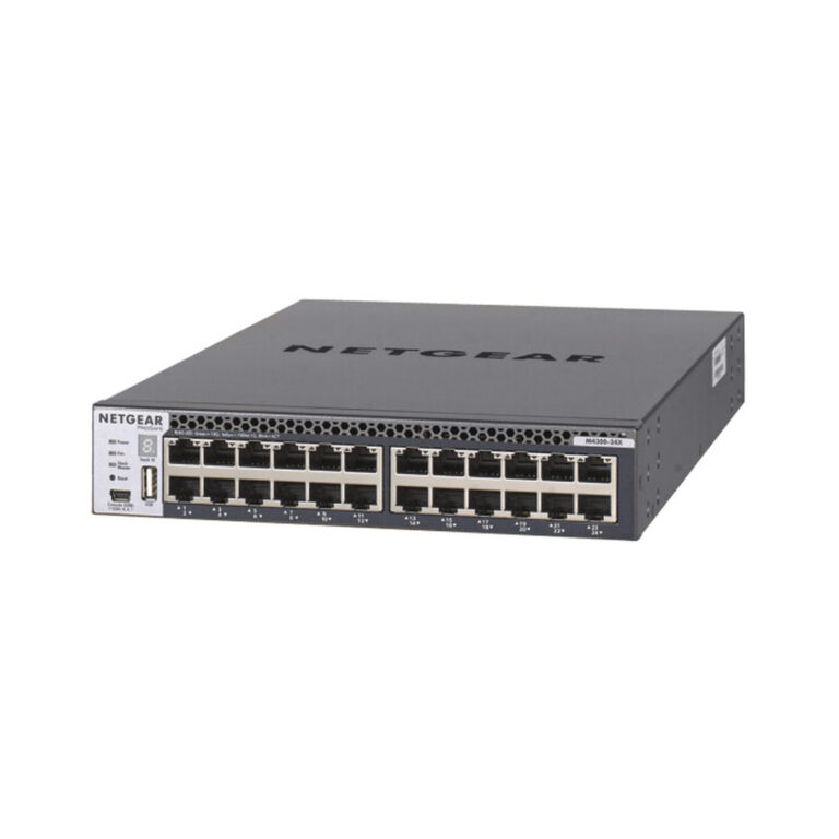 NETGEAR XSM4324CS Managed L3 10G Ethernet (100/1000/10000) 1U Black
