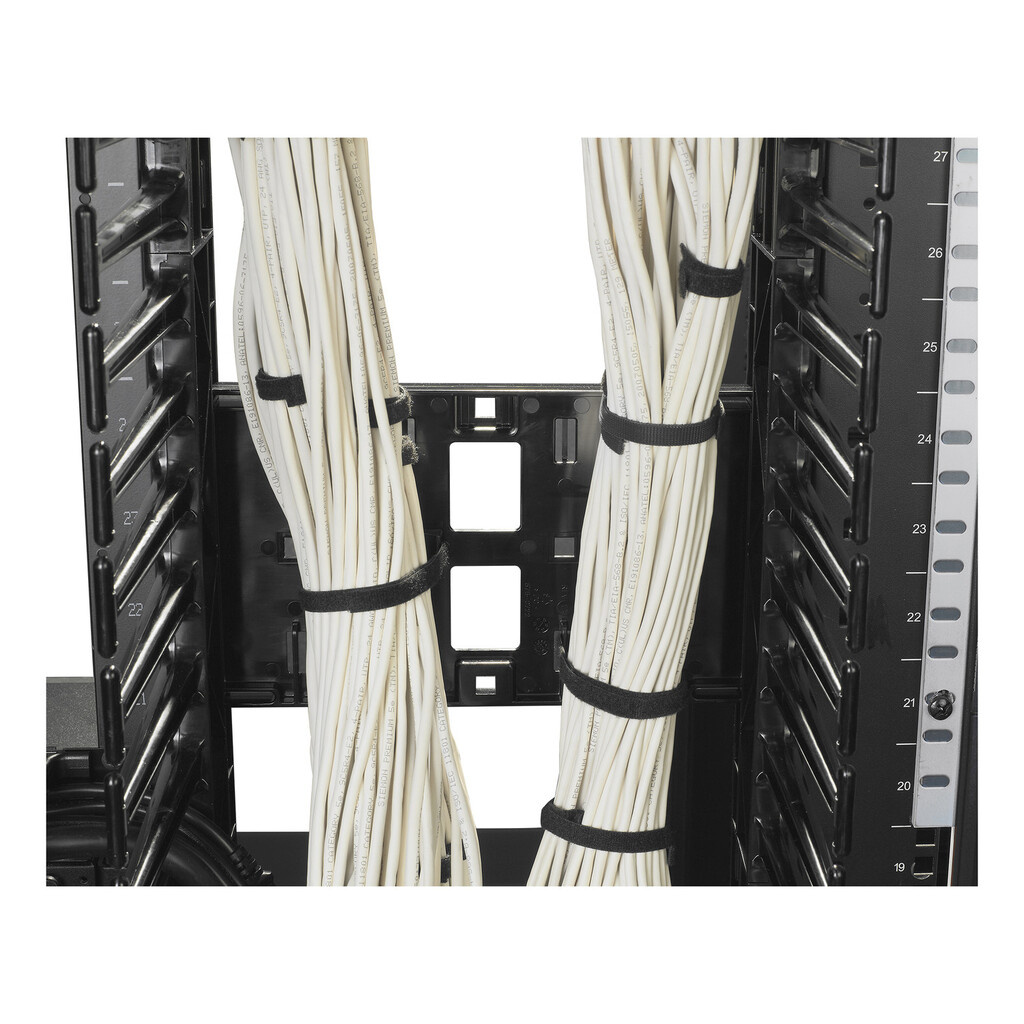 APC Valueline, Vertical Cable Manager for 2 & 4 Post Racks, 84"H X 12"W, Single-Sided with Door - Image 11