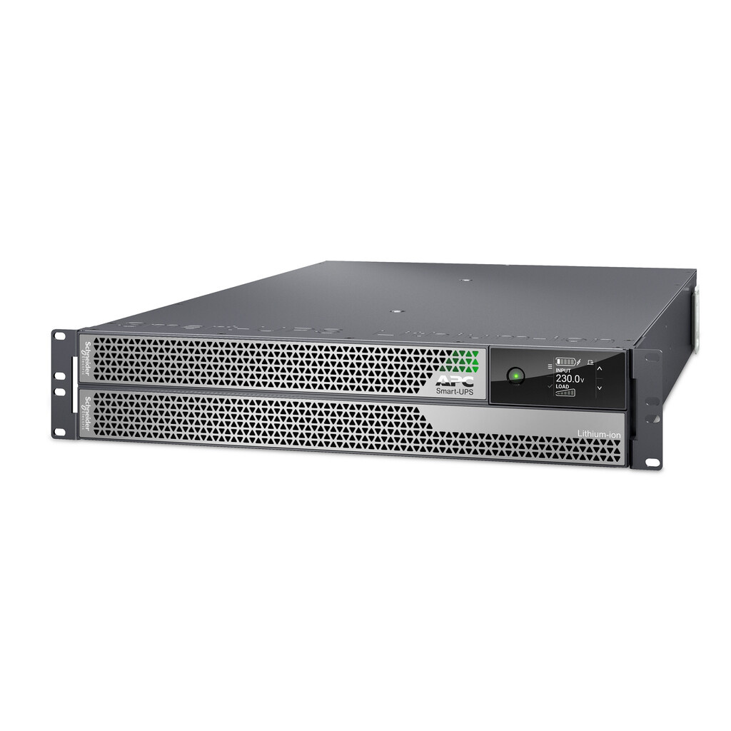 APC Smart-UPS Ultra On-Line, 5000VA, Lithium-ion, Rack/Tower 2U, 230V, Hardwired 3-Wire Output, Network Card, Extended runtime,