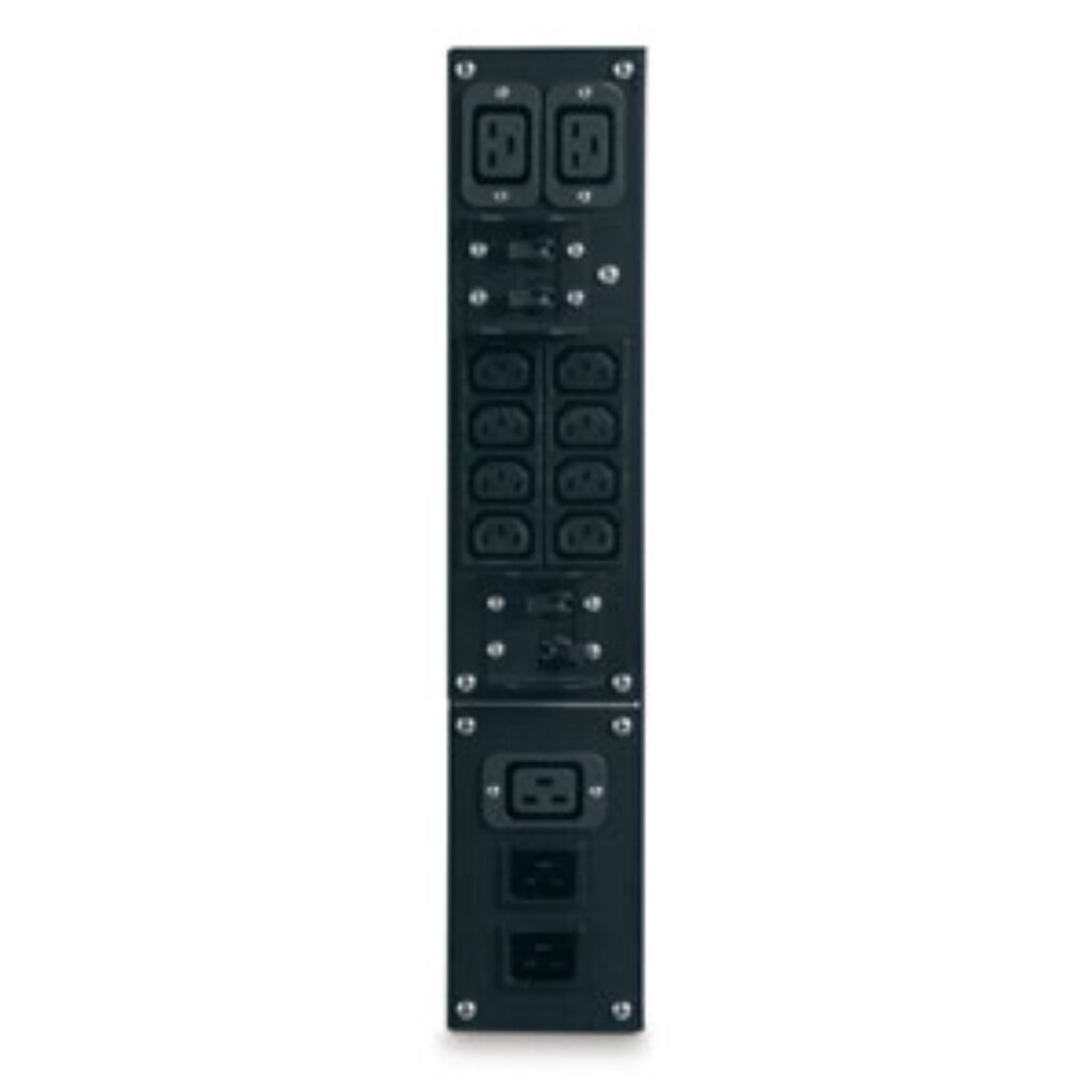 APC Service Bypass Panel- 230V, 32A, BBM, IEC320 C20/HW input, IEC-320 Output- (2) C19 (8) C13 - Image 2