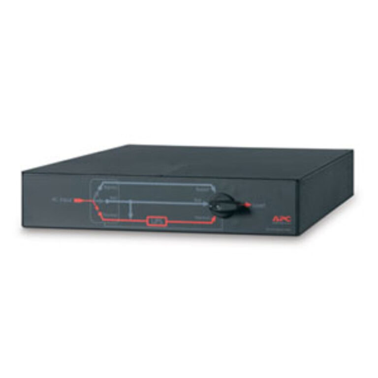 APC Service Bypass Panel- 230V, 32A, BBM, IEC320 C20/HW input, IEC-320 Output- (2) C19 (8) C13