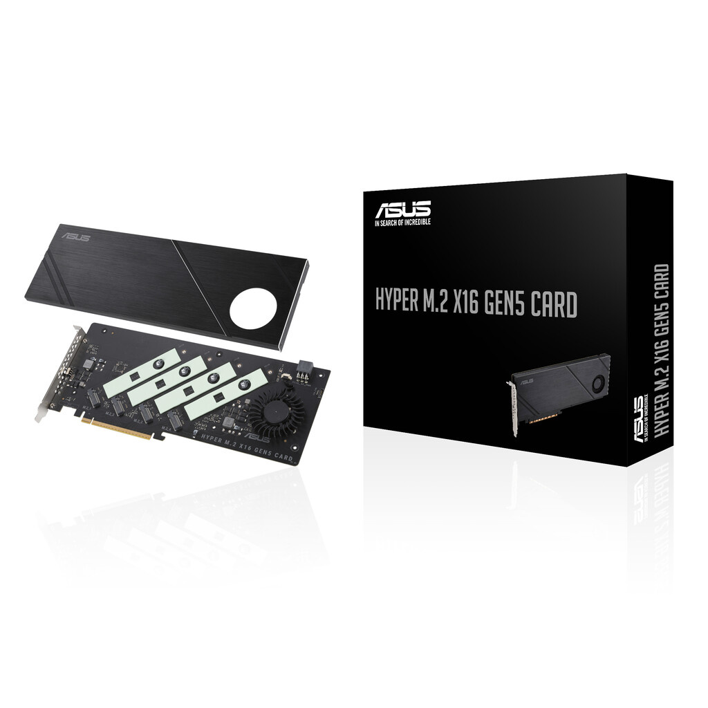 ASUS Hyper M.2 x16 Gen5 Card interface cards/adapter Internal - Image 3