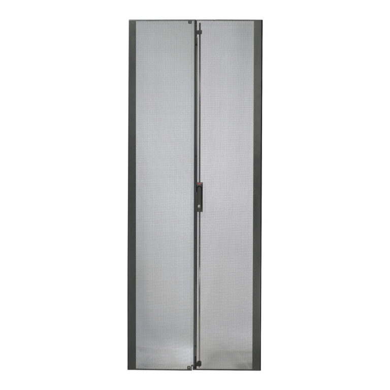 APC NetShelter SX 42U 600mm Wide Perforated Split Doors Black