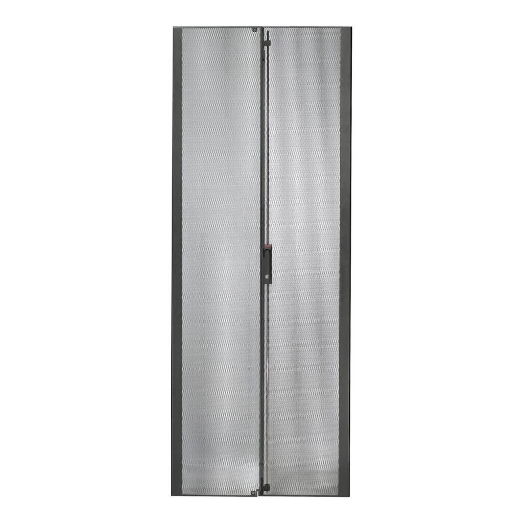 APC NetShelter SX 45U 750mm Wide Perforated Split Doors Black - Image 2