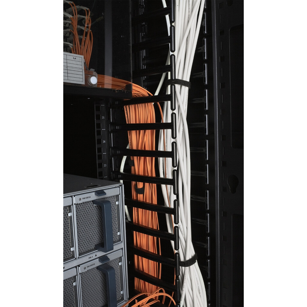APC NetShelter Cable Manager, for 42U- 750W NetShelter SX, Vertical, 1778H x 97W x 160D mm - Image 5