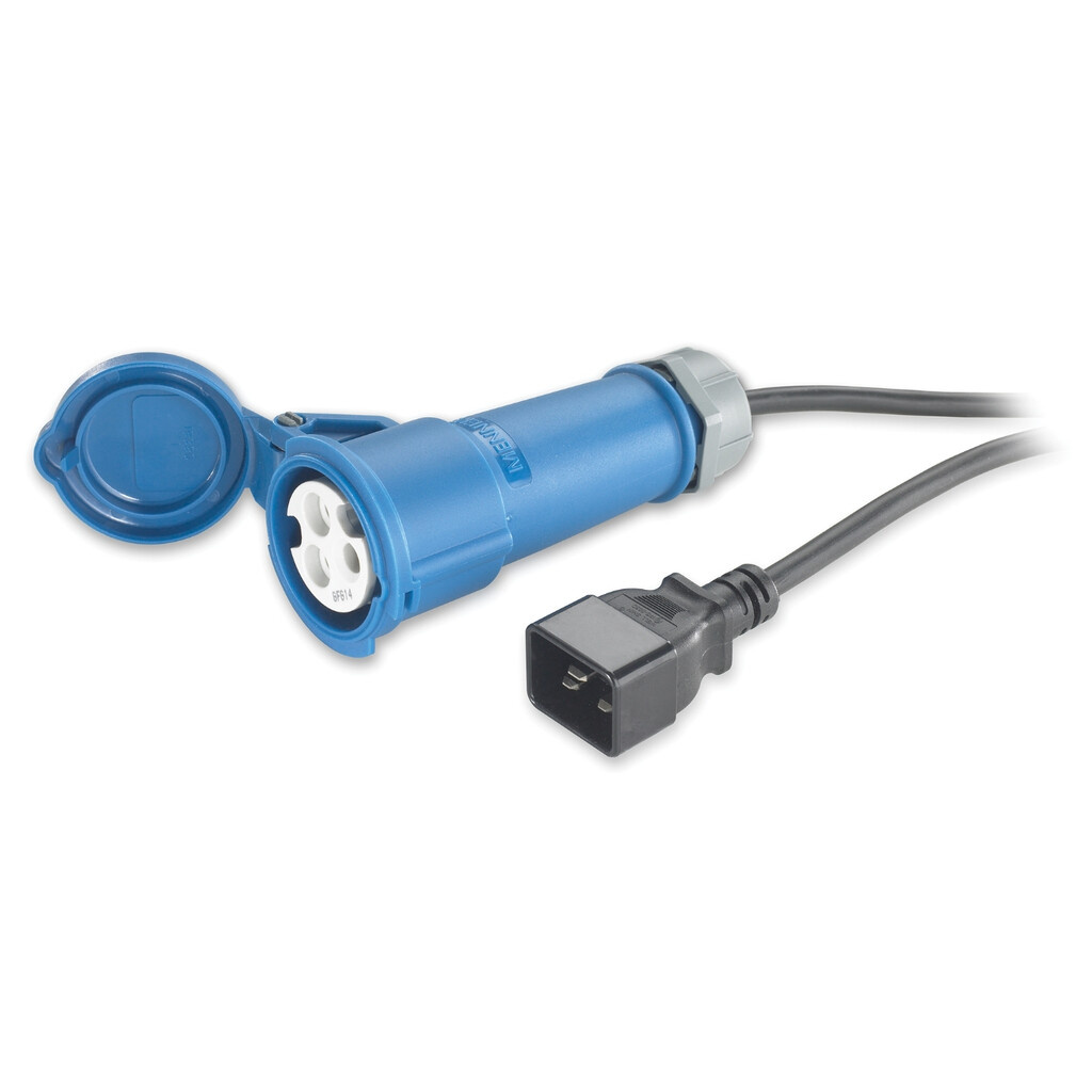 APC Power Cord, C20 to IEC309 (16A), 2.5m - Image 2
