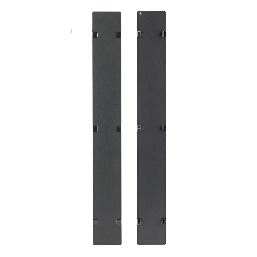 APC NetShelter Cable Management, Vertical Cable Manager, Hinged Covers, for NetShelter SX 750mm W 42U, Set of 2, 109 x 1778 x 1 - Image 5