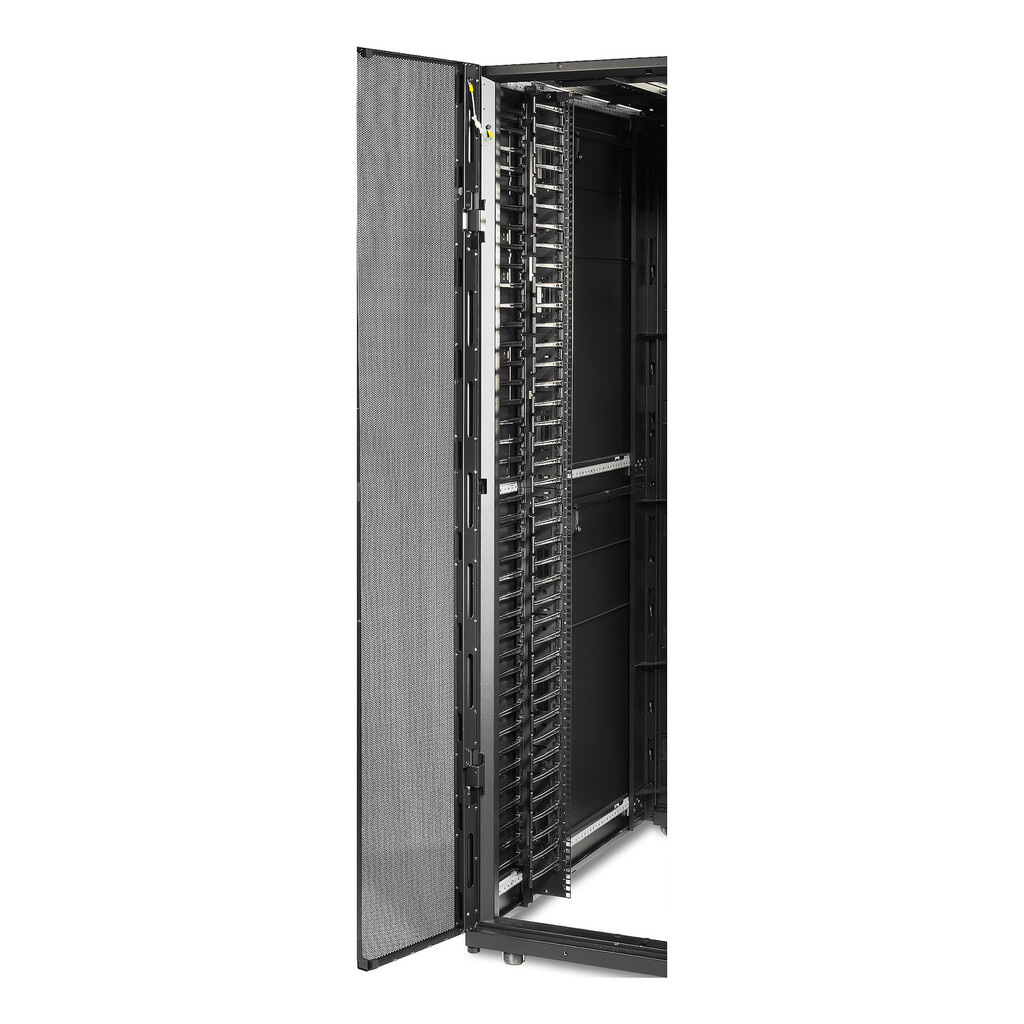 APC NetShelter Cable Manager, for 42U- 750W NetShelter SX, Vertical, 1778H x 97W x 160D mm - Image 2