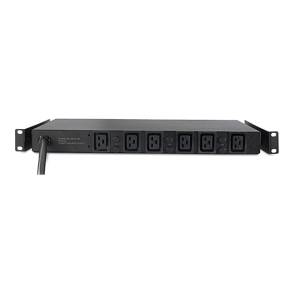 APC Rack PDU, Basic, 1U, 14.4kW, 208V, (6) C19 - Image 9