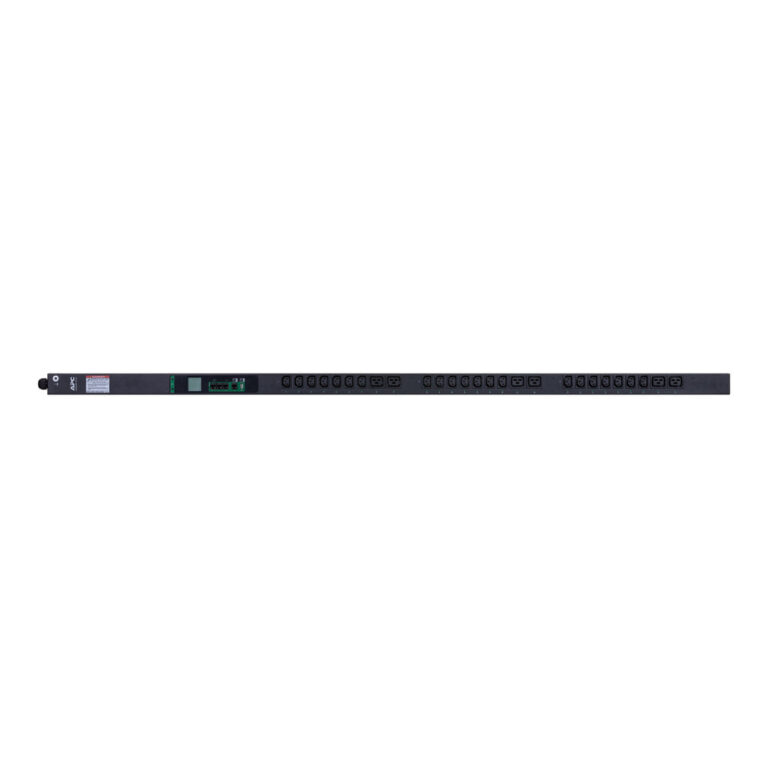 APC Easy Rack PDU, Switched, 0U, 3 Phase, 11kW, 230V, 16A, 21 C13 and 6 C19 outlets, IEC60309 3P + N + PE inlet
