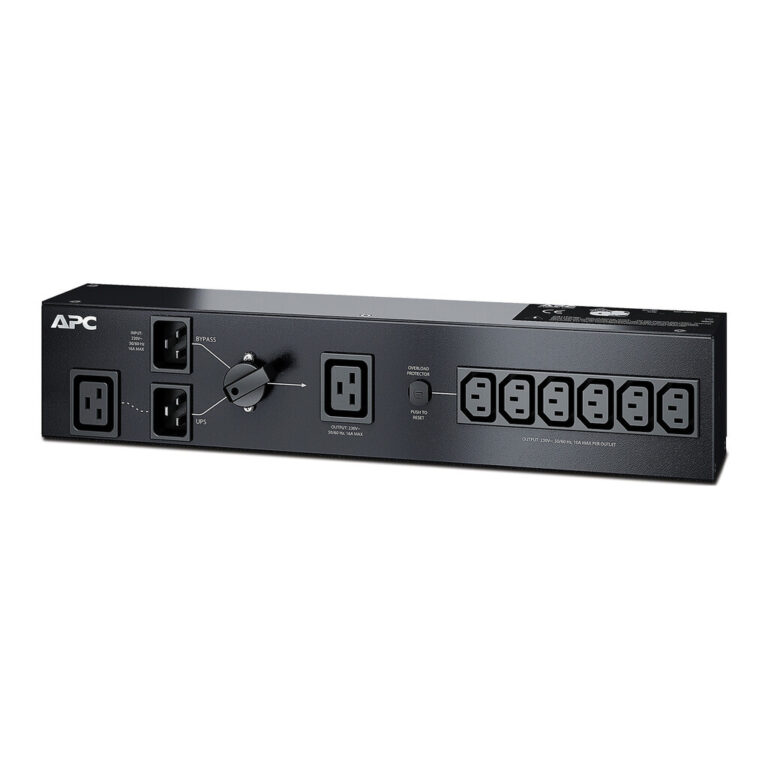 APC Service Bypass PDU, 230V 16AMP W/ (6) IEC C13 AND (1) C19