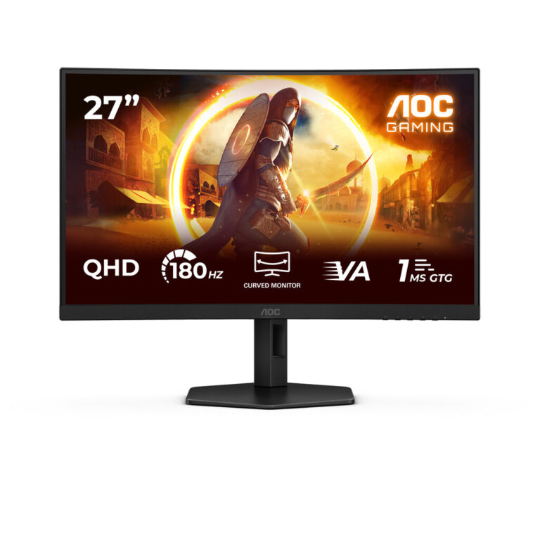 AOC G4 CQ27G4X computer monitor 68.6 cm (27") 2560 x 1440 pixels Quad HD LCD Black
