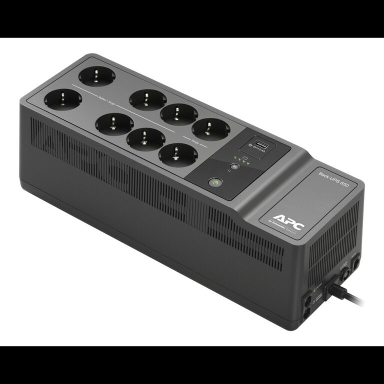 APC BE650G2-IT uninterruptible power supply (UPS) Standby (Offline) 0.65 kVA 400 W