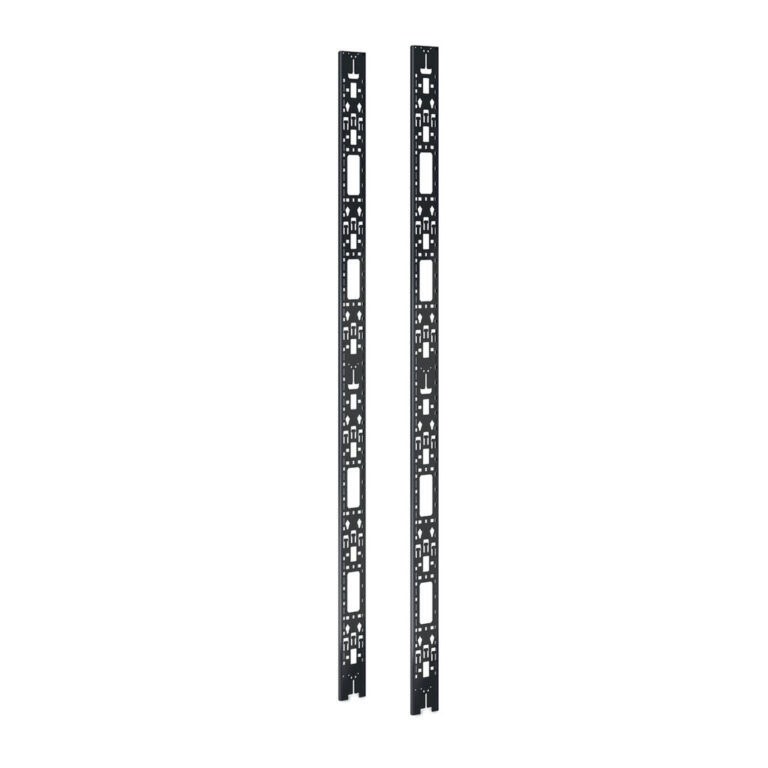 APC NetShelter Cable Management, Vertical Cable Manager, for NetShelter SX 48U, Black, 117 x 2197 x 16 mm
