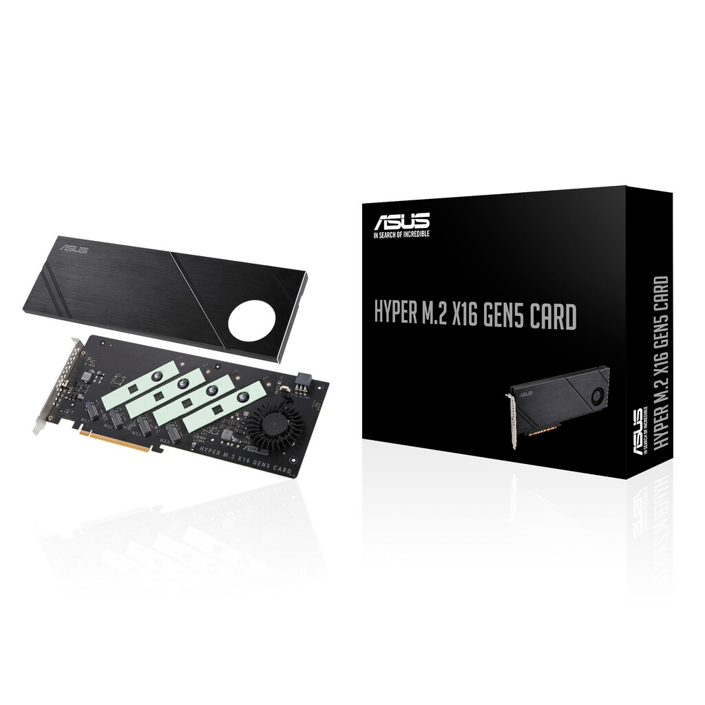 ASUS Hyper M.2 x16 Gen5 Card interface cards/adapter Internal - Image 2