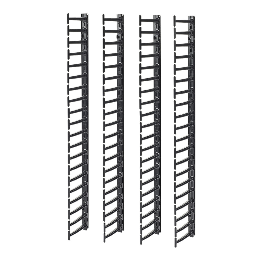 APC NetShelter Cable Management, Vertical Cable Manager, for NetShelter SX Networking Enclosure, Set of 4, 25 x 1778 x 163 mm